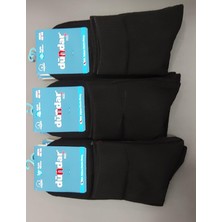 Dündar Plus 7040 Erkek Havlu Yarım Konç Patik Çorap 6 Adet