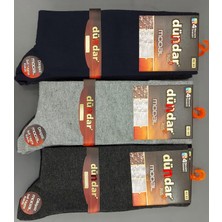 Dündar Plus 4124 Erkek Modal Likralı Dikişsiz Çorap 12 Adet