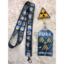 Hediyebum Beyin Tomografisi Imaj Boyun Askı Ipi Yoyo ve Kartlık Set