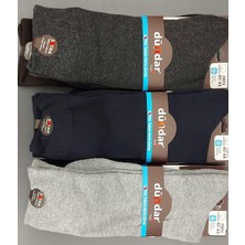 Dündar Plus 7026 Erkek Pamuklu Taban Altı Havlu Çorap 6 Adet