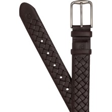 Cacharel Erkek Kahverengi Spor Deri Kemer 50288097-VR029