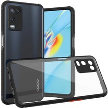 Zore Oppo A54 4g Kılıf ​​mrsa Kaff Kapak-Siyah