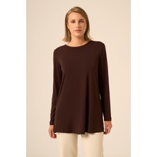 Ftz Women Kadın Uzun Kollu Içlik  Kahve 31086