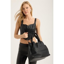 Home Store Tokalı Saplı Çanta