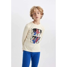 STANDART Erkek Çocuk Marvel Spiderman Uzun Kollu Pijama Takımı B2374A8BG355