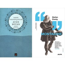 Alfa Yayınları Ayan Beyan + Montaigne