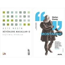 Alfa Yayınları Büyüklere Masallar - 2 + Montaigne