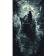 Aydın Garage Örümcek Kapı Direk Kaplama Folyosu Baskılı Sticker Sağ-Sol 2 Adet 22*50 cm