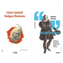 Alfa Yayınları Solgun Romans + Montaigne