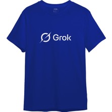 The Lucid Lab Grok Tişört - Mavi