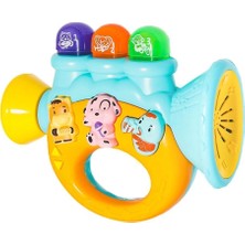 Ronanna JLG-855-38A Işıklı ve Müzikli Trompet  - 1 Adet Stokta Olan Gönderilir
