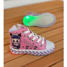 Surpie Shoes Labubu Çocuk Ayakkabı, Kız Çocuk Günlük Ayakkabı, (31-35 Numara Aralığı Işıksızdır)