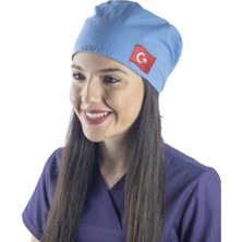 Bone Bayrak Işlemeli - 106 Mavi