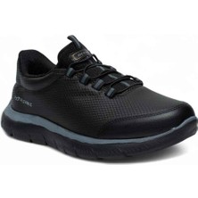 Best Of 2012-26 Baskı Deri Anatomik Slip On Erkek Senaker