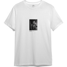 The Lucid Lab Mick Jagger Backstage At The Palladium London 1967 Tişört - Beyaz