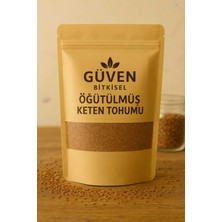 Güven Bitkisel Taze Çekilmiş Keten Tohumu | Her Sipariş Için Özenle Taze Öğütülür / Pencereli Doypack Ambalaj