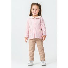 Kinderos Fiyonk Cep Detaylı Kız Çocuk 3\'lü Takım - 26K 4497