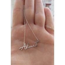 Özgür Takı 925 Ayar Gümüş Isimli Kolye