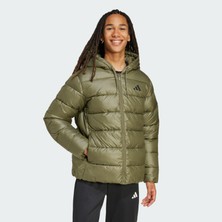 Adidas Sportswear JW2979 Essentials Clımawarm Synthetic Down Puffer Hooded Jackets