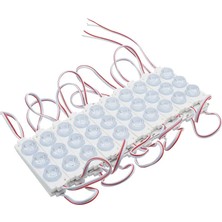 Burul 3W Dik Açı Mercekli Gün Işığı Reklamcı Modül LED Parmak LED Lamba 12 Volt 20 Adet