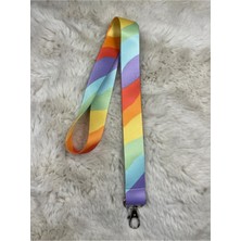 Hediyebum Gökkuşağı Boyun Askısı