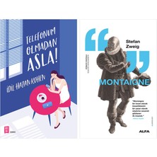 Alfa Yayınları Telefonum Olmadan Asla + Montaigne
