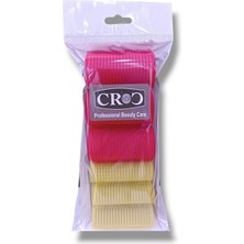 1209 Karma 6lı Mini Paket Bigudi Cırtlı Saç Bigudisi