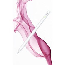 Yenibağ Ipad 10.9 Inç Air 5. Nesil ile Uyumlu Manyetik ve Kablosuz Şarj Olabilen Stylus Bluetooth Tablet Kalemi