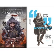 Alfa Yayınları Karanlıkları Yıkan Imparator Cengiz Han + Montaigne