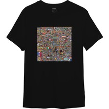 The Lucid Lab Reddit Place Tişört - Siyah