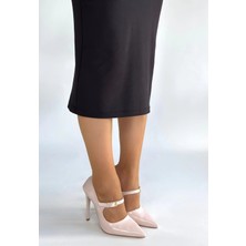 Biçomi Tiej Bej Rugan Stiletto Ayakkabı