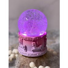 Keyfim Shop Eyfel Kulesi Işıklı Müzikli Püskürtmeli Büyük Boy Kar Küresi