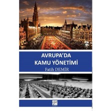 Gazi Kitabevi Avrupa’da Kamu Yönetimi