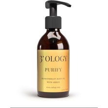 Mena Rise 3'ology Aromatherapy Body Oil With Amber, 250 ml
