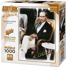 Ks Games Puzzle 500 Parça Yetişkin Kahve Içen ATATÜRK(11205)