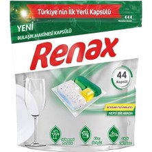Mena Rise Renax Bulaşık Makinesi Kapsül Deterjanı 44 Adet