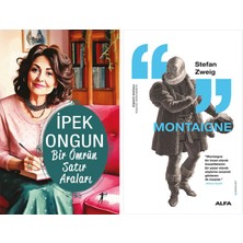 Alfa Yayınları Bir Ömrün Satır Araları + Montaigne