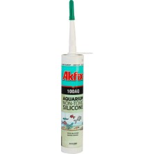 Akfix 100AQ Şeffaf Akvaryum Silikonu 310ML