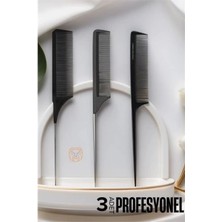 MiraLive Krepe Boya Tarağı Profesyonel 3 Lü Set