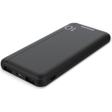 Mena Rise DLP2810CB/00 10.000 Mah Powerbank 2xusb-A, 1xusb-C, Siyah
