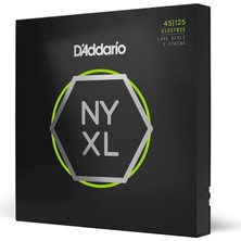 Misda Store NYXL45125 Bas Gitar Tel Seti, Nyxl Serisi, Long Scale, 5 Tel