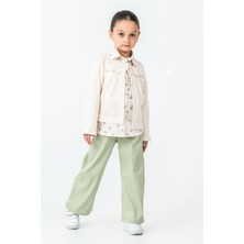 Kinderos Yakası Bağlamalı Kız Çocuk 3\'lü Takım - 26K 4499