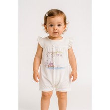 Kidaxi Kız Bebek Tulum 1-3/3-6/6-9/9-12 Ay
