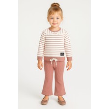 Gigi Giyim Dantel Yaka Detaylı Iki Ip Kız Çocuk Takım