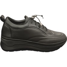 Punto 315161Z Kadın Ortopedik Iç Dış Hakiki Deri Günlük Casual Ayakkabı