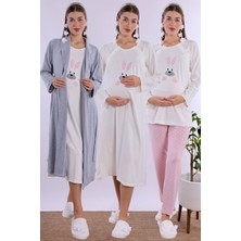 Effortt Pembe Hamile Lohusa Set