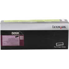 Lexmark 50F5X00 (505X) 10.000 Sayfa Black Siyah Toner MS410-415-510-610