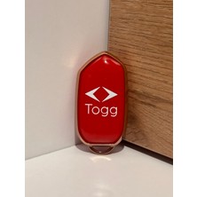 (Amblemli)Togg T10X-T10F Uyumlu Anahtar Kılıfı