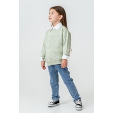 Kinderos Bb Taşlı Sweatshirt Kız Çocuk 3\'lü Takım - 26K 6333