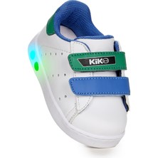 Kiko Kids Royzo Cırtlı Işıklı Kız Çocuk Spor Ayakkabı